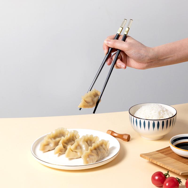 箸 合金製 10膳 家庭用 食卓用 来客用 普段使い 滑り止め加工 耐熱 食洗機 清潔 アジアン 約24cm
