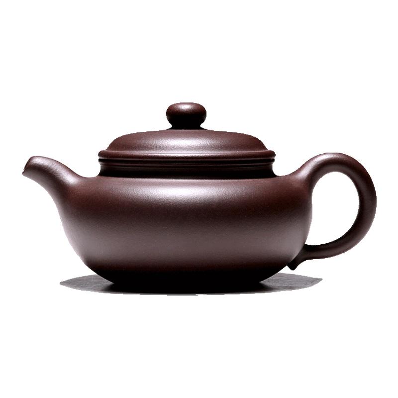 茶器 宜興 紫砂 急須 手作り ハンドメイド 大容量 ポット 家庭用 自宅用 名匠 本格的 紫泥 倣古壺 中国伝統 茶道具 セット 実用的 来客用｜フロントップ店