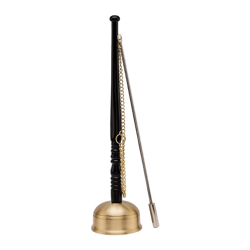 仏具 仏教用品 法器 鳴り物 銅製 引磬 木魚 鈴 ストレートハンドル 伝統的 荘厳 レトロ アンティーク風 寺院 仏壇 仏間 家庭用 読経 礼拝 瞑想 法要 仏教儀式