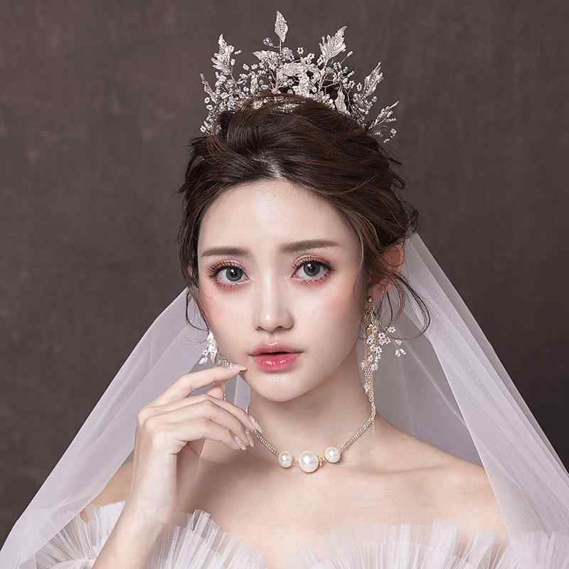 ティアラ レディース 花嫁御寮 華燭の典 バロック調  ラウンド 姫御前統治女王風 伝達ルート石ころ 結晶 華燭の典 交歓会 挙式 寄り合い 頭顱御召しもの