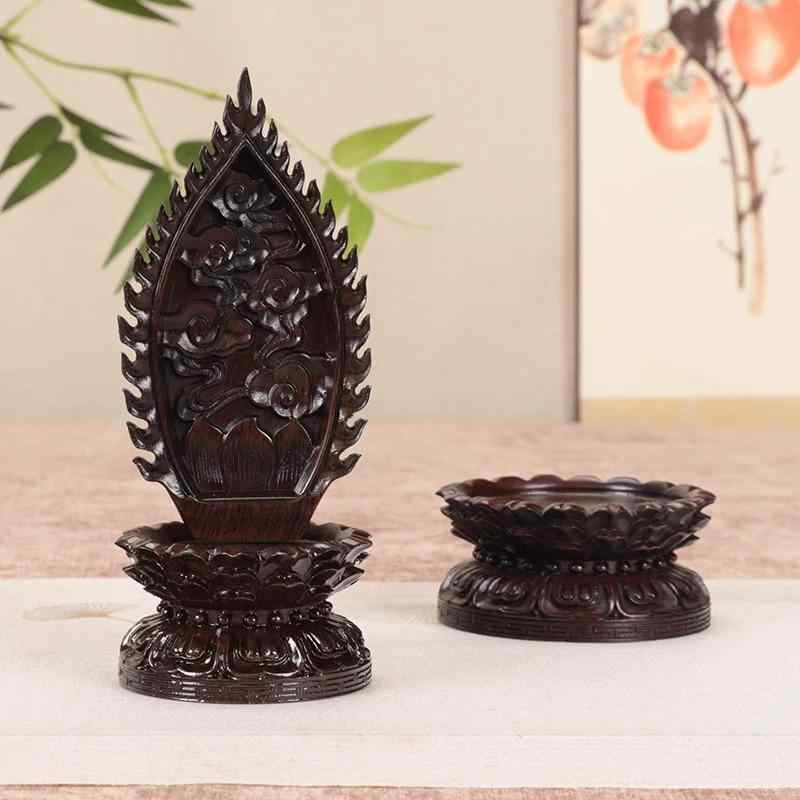 仏像 基礎 純一無雑材 中国風 刻みつける 芸術品 肌理調 荷葉座 観音菩薩 聖餐台 飾りつけ 室内装飾 オブジェ 供え物台 かざり付ける 飾りつけ 分かりやすい 茶