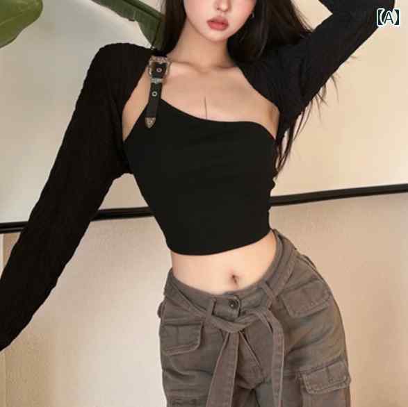 ロンＴ レディース おしゃれ 長袖 Tシャツ Y2K アジア レトロ 可愛い セクシー 甘め
