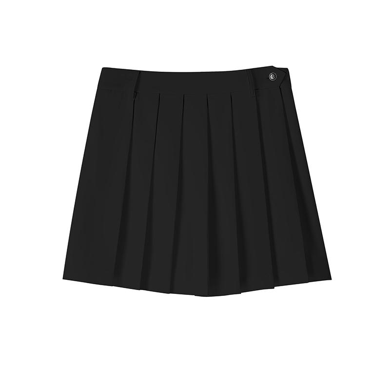 スカートパンツ レディース ブラック スーツ ピンタック プリーツ ピンクール風 コーデ 着回し 春夏