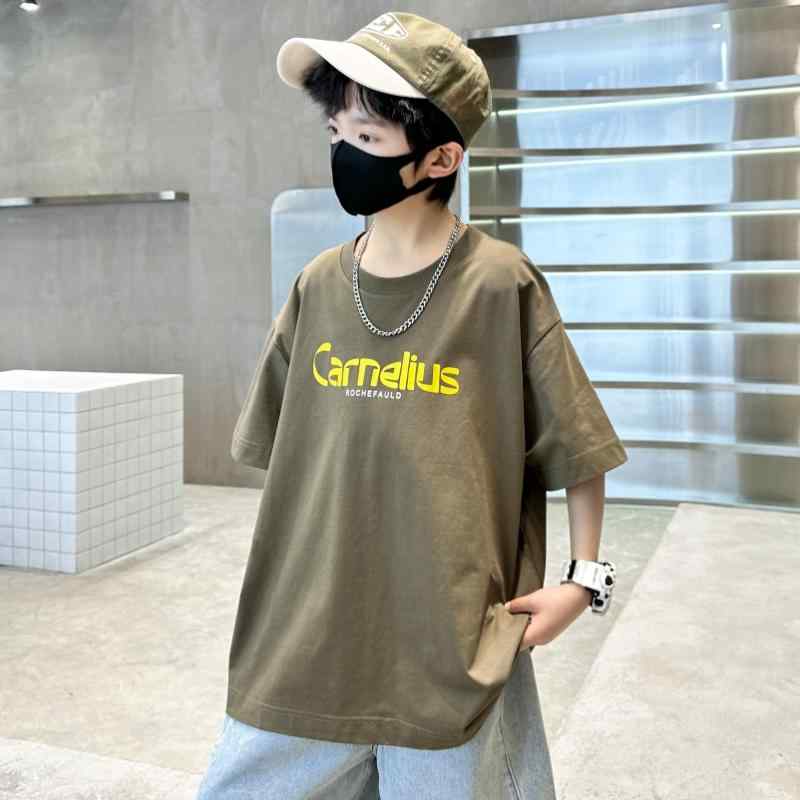 Tシャツ 男の子 キッズ おしゃれ 半袖 夏 綿 子供 カジュアル プリント