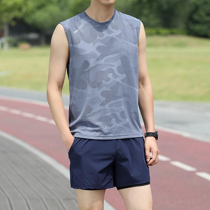 タンクトップ メンズ おしゃれ 夏 白 涼しい 快適 ランニング トレーニング ジム スポーツ ワイド ゆったり ノースリーブ 速乾 透け感 通気性 カジュアル シンプル