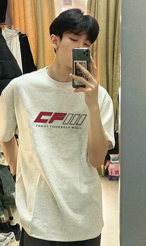 Tシャツ おしゃれ アメリカン プリント ゆったり 半袖 夏 厚手 薄手 軽量 綿 大きいサイズ 白 黒 グレー 耐摩耗性 ラウンドネック シンプル カジュアル 普段使い 柔らかい