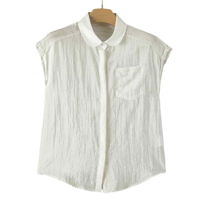 シャツ レディース おしゃれ 大人 きれいめ 半袖 夏 シンプル 上品 無地 ストレッチ 薄手 通勤 カジュアル