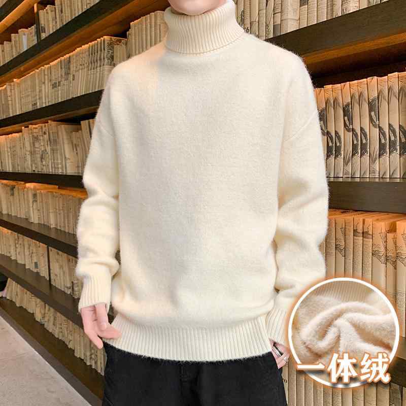 タートルネック ニット メンズ おしゃれ 秋冬 長袖 シンプル 無地 柔らかい 防寒 暖かい