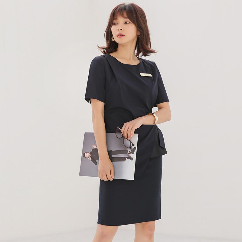 エステ ユニフォーム 制服 おしゃれ セットアップ レディース 夏 韓国 美容 サロン 受付 サロン オフィス フロント きれいめ