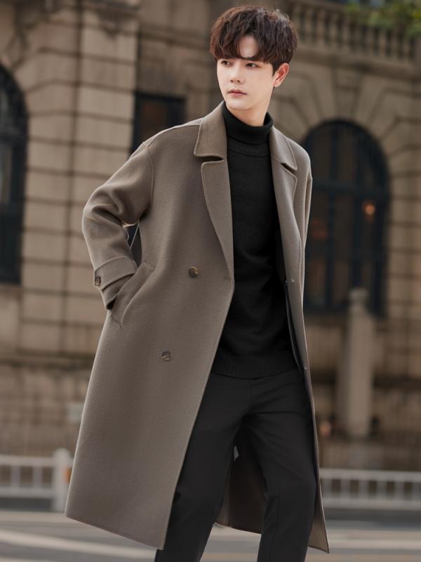 楽天市場】コート メンズ ウール ジャケット ダブル おしゃれ 秋冬