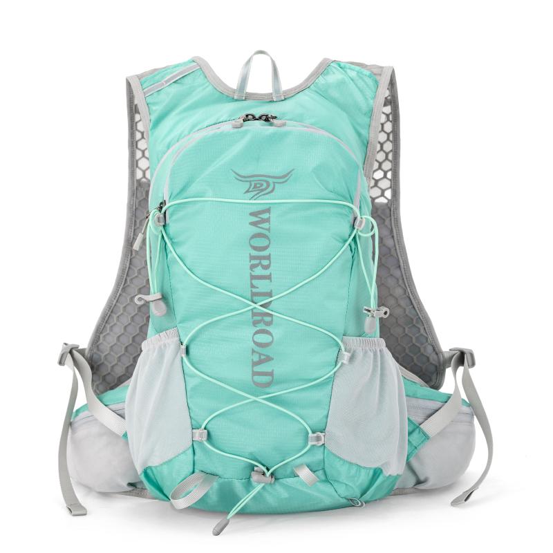 バックパック 男女兼用 20L 軽量 通気性 ナイロン ハイキング 登山 トレッキング 旅行 ランニング サイクリング アウトドア スポーツ