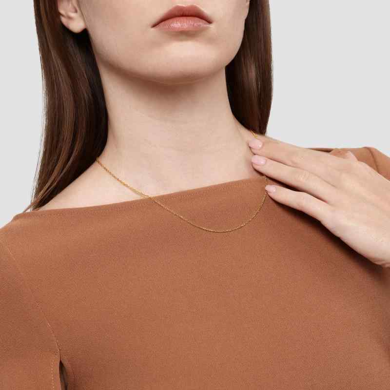 ネックレス レディース 女性用 ゴールド 首飾り アクセサリー ジュエリー クロス 十字 クラスプ 留め金 シンプル チェーン 普段使い デイリー プレゼント ギフト 上品 エレガント｜フロントップ店
