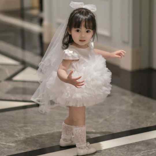 御召しもの 御嬢さん もの言う花 御嬢さん お姫様 ドクウツギ ふわふわ 繻子 お祝い御召しもの 百日祝い事 1歳 生まれ落ちる日 誕生日 告げ知らせる会 お花御嬢さん 御芽出度 韓国 春夏