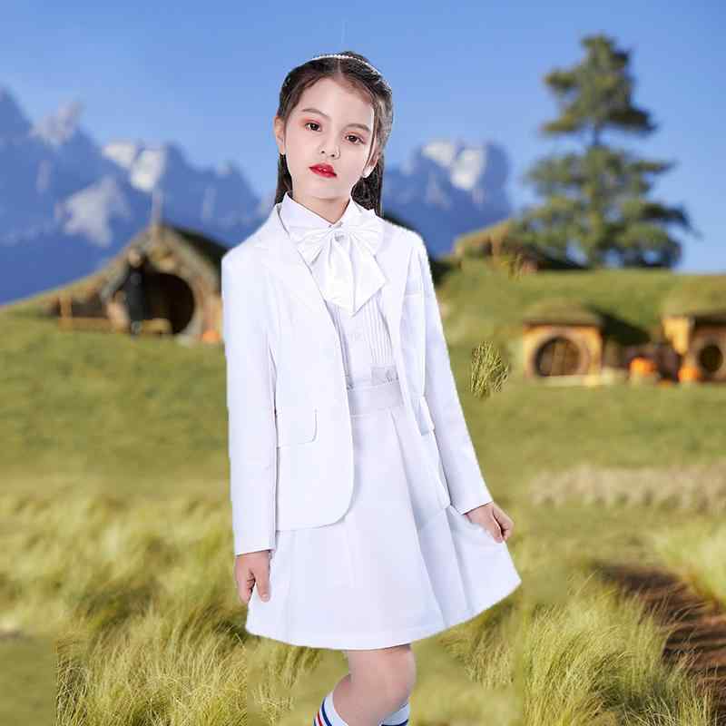 セットアップ 女の子 スーツ ジャケット プリーツスカート JKスタイル 制服 発表会 舞台衣装 カジュアル 普段使い プレッピースタイル おしゃれ インフルエンサー オールシーズン