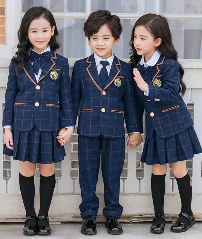 スーツ 男の子 女の子 小学生 中学生 高校生 キッズ ジュニア スクール ブリティッシュ 学院風 JK制服 ブレザー ジャケット 長袖 シャツ 長ズボン セットアップ 春秋冬 フォーマル 通学 入学式 卒業式 発表会 6,730円