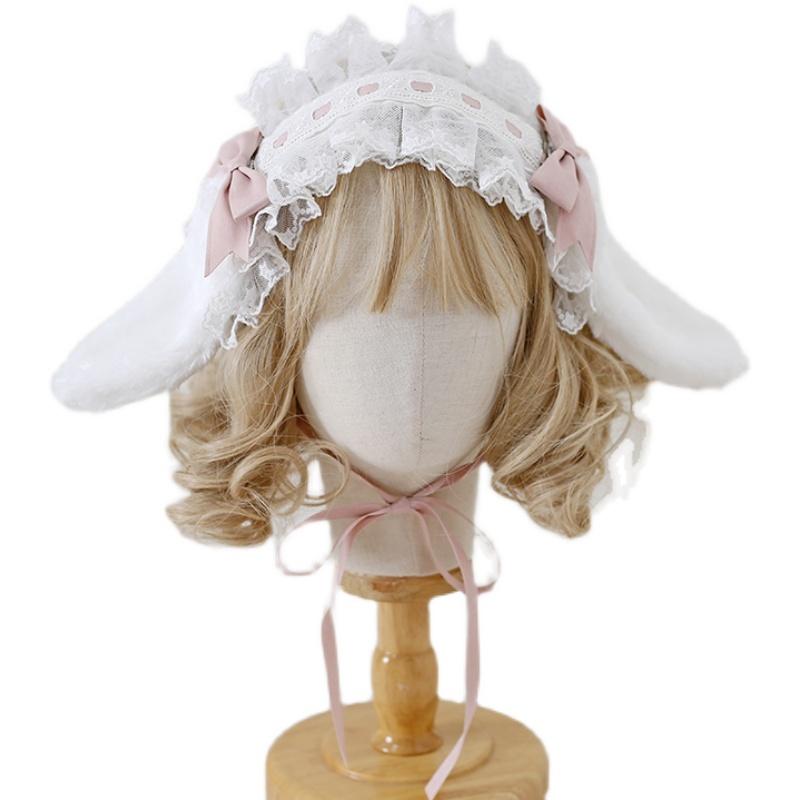 ヘアアクセサリー レディース うさ耳 ロリータ ヘッドドレス カチューシャ ヘアバンド アリス サテン ワイヤー入り 変形可能 コスプレ イベント パーティー 髪飾り ファッション小物 多彩