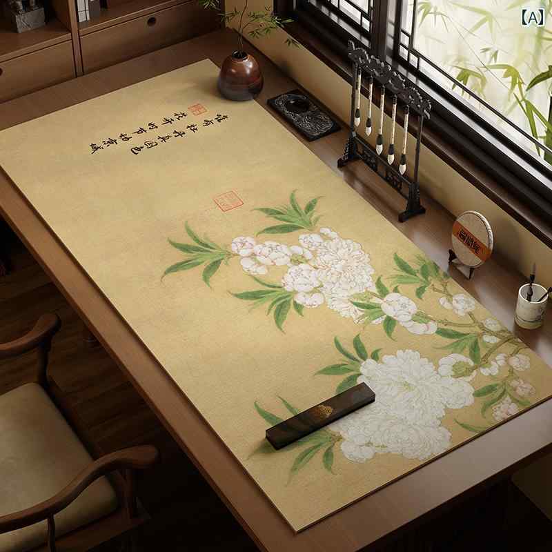 書道マット ウールフェルト 毛氈 書画 書道 習字 字練習 毛筆 学習 学生 書斎 デスク テーブル用 国風 和モダン 伝統的 文房四宝 腕置き アームレスト