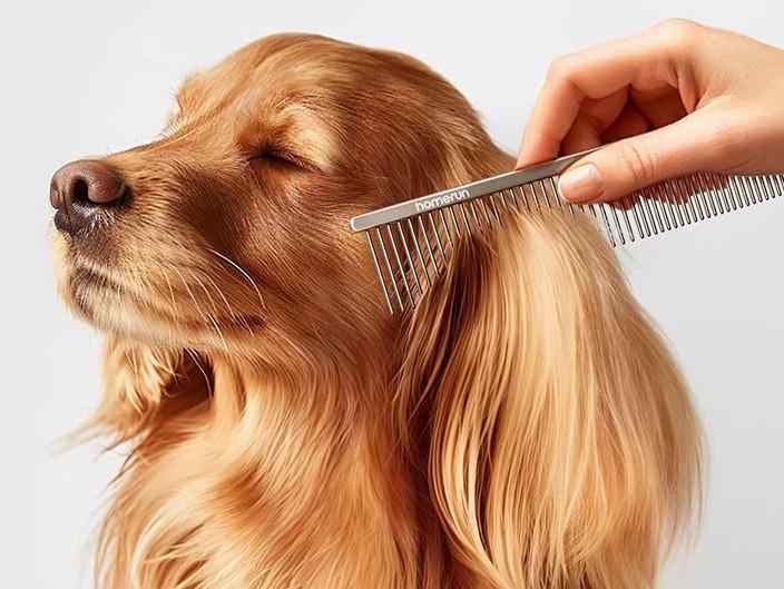 ペットコーム 犬猫用 抜け毛取り グルーミングブラシ ホーマン製 中毛 短毛 長毛相応う 排櫛 ブラシ物の具