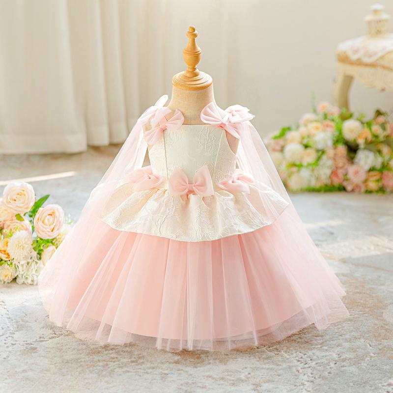 ドレス キッズ 女の子 子供服 フォーマル チュール ワンピース プリンセス パーティー 結婚式 発表会 お姫様 リボン レース ふんわり メッシュ素材 ポリエステル かわいい ホワイト ピンク オールシーズン 裏地コットン
