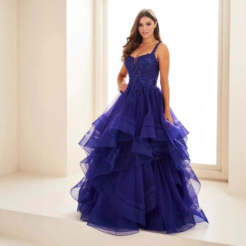 ロングドレス レディース 演奏会 ステージ衣装 結婚式 フレア ワンピース チュール シフォン Aライン ハイウエスト オフショルダー 半袖 編み上げ 春夏 フェミニン ネイビー スカイブルー ラベンダー エレガント 妖精風 透け感