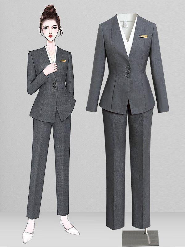背広 レディース セットアップ 春夏 上衣 ズボン下 スコート 事務服 執務室 商行為 通い 礼服 冠婚葬祭 就活 面談 フォーマル 飛び切り感 防シワ 伸ばすこと ポリエステル 薄墨色 米国海軍 黒いこと