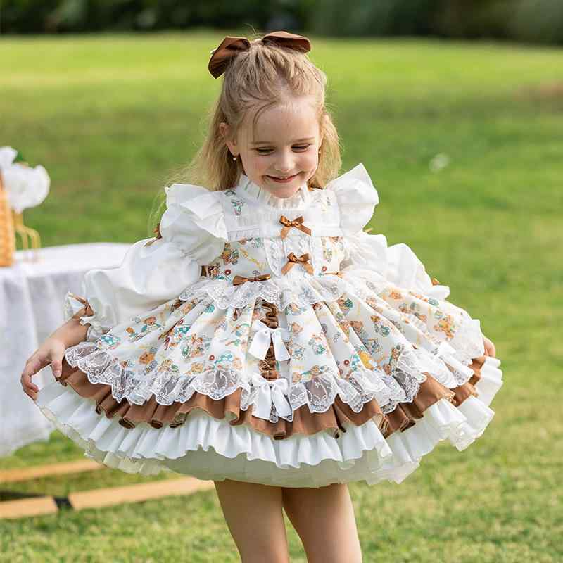 衣装 キッズ うしろ帯 赤ちゃん服 烏兎 御召しもの ロリータ 御姫様 可愛らしい A伝達ルート 西洋菓子スコート フラウンス ティアード 綿織物 綿 生まれながら原材料 通園 通学 お出かけ 告げ知らせる会 赤銅色  パステル色の