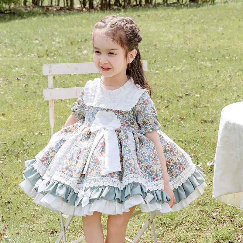 衣装 うしろ帯 キッズ もの言う花 ロリータ 御姫様 赤ちゃん服 夏 半袖 花柄 シフォン ティアード 西洋菓子スコート 膝丈 お出かけ 告げ知らせる会 通気性 裏地 綿混 可愛らしい ガーリー 太陽面爆発 A伝達ルート マルチ色つや