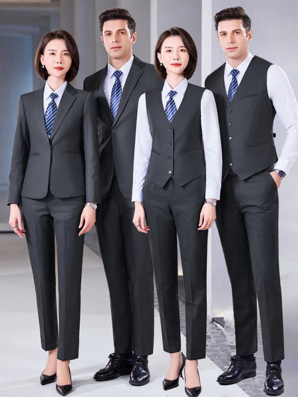スーツ メンズ レディース セットアップ テーラードジャケット 礼服 ビジネス フォーマル 冠婚葬祭 通勤 就活 高級感 オールシーズン 通気性 スリム ボタン ポリエステル 無地 ブラック ネイビー グレー