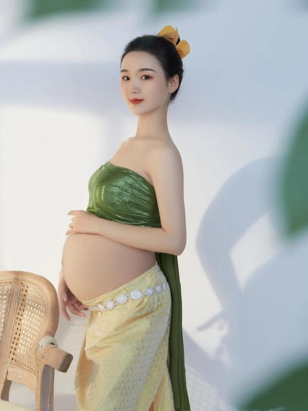 ウェディングドレス レディース 妊婦 マタニティフォト 記念撮影 スタジオ チュールスカート セットアップ ロング マキシ丈 衣装 コットン 綿素材 レース 高級感 エレガント ホワイト ふんわり シフォン オールシーズン プレママ フレア フリーサイズ