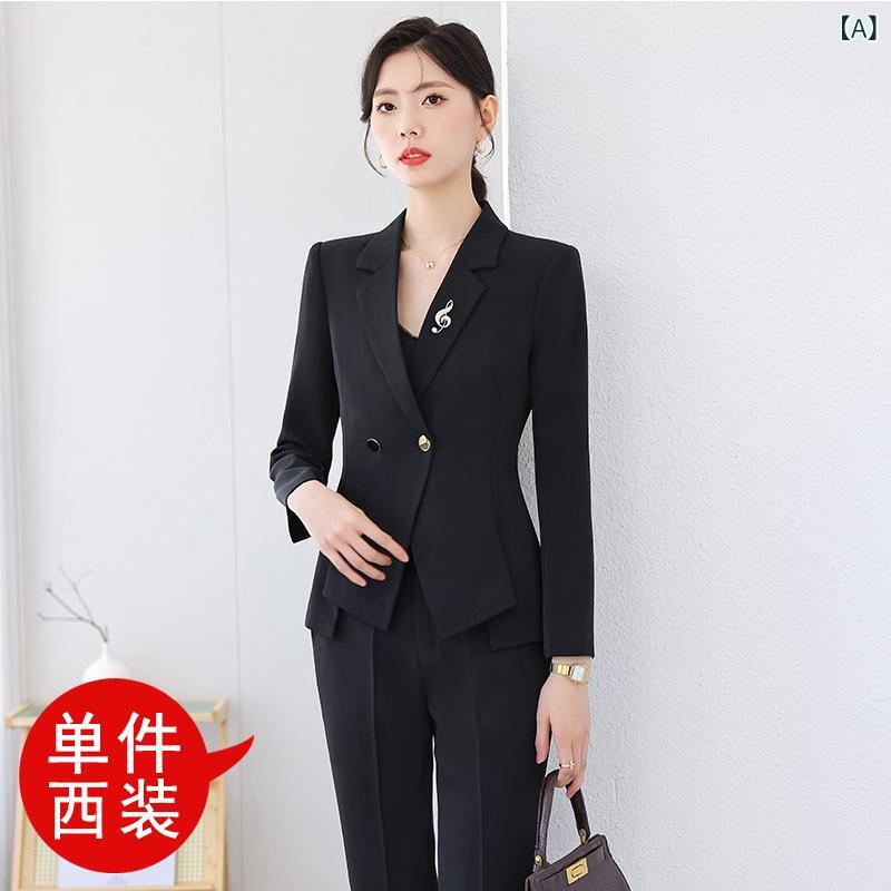 セットアップ レディース 秋冬 スーツ 上下セット オフィス 接客 受付 事務服 制服 テーラードジャケット パンツスーツ スカートスーツ 通勤 フォーマル 冠婚葬祭 ストレッチ 伸縮性 高級感 おしゃれ 40代 ブラック ネイビー レッド ポリエステル