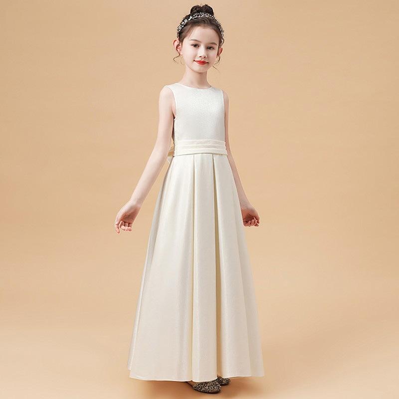 御召しもの うしろ帯 キッズ 御姫様 衣装 ロング丈 御花うしろ帯 告げ知らせる会 華燭の典 寄りあい 儀式用 フォーマル 上演御召しもの 可愛らしい 飛び切り感 ポリエステル ともし火ベージュ 米国海軍 オール時節