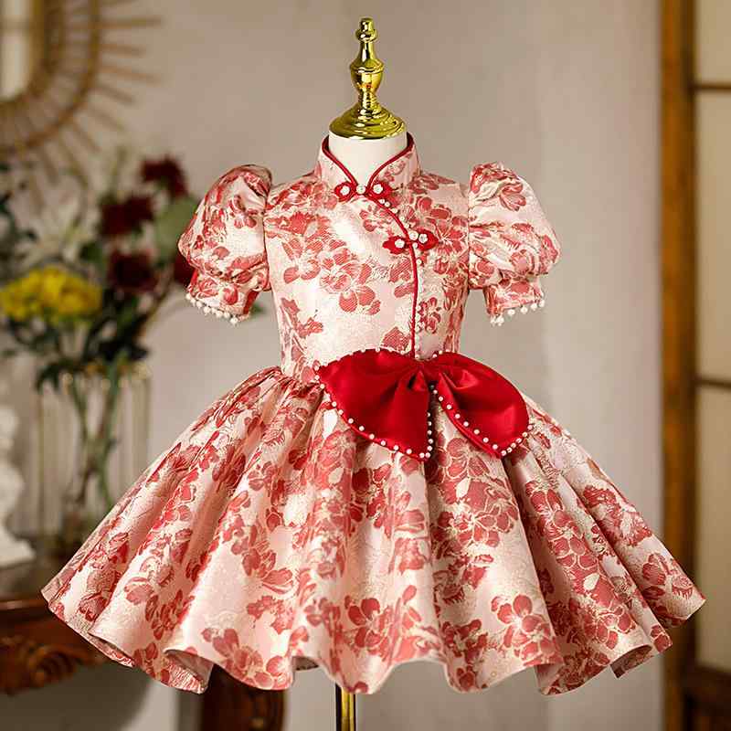 ドレス 女の子 子供 キッズ ワンピース フォーマル プリンセス チュールスカート パニエ風 発表会 誕生日 結婚式 上品 おしゃれ かわいい フレア フリル ポリエステル 裏地あり オールシーズン 100-160cm