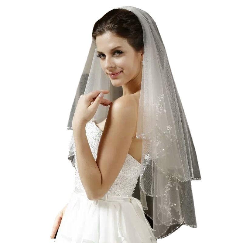 ウェディングベール レディース ブライダル ヘッドドレス 結婚式 披露宴 前撮り 2層 ビーズ パール パール チュール 花嫁 アクセサリー 高級感 リーフ バロック調 ヴィンテージ風 ラインストーン 白 アイボリー