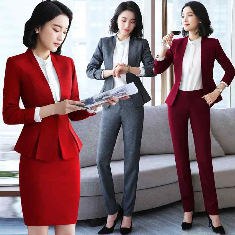 スーツ レディース セットアップ パンツ スカート テーラードジャケット 2点 3ピース 上下 通勤 フォーマル 就活 事務服 スリム 美ライン 大きいサイズ 40代 秋冬 ブラック グレー ワインレッド 英国風 きれいめ