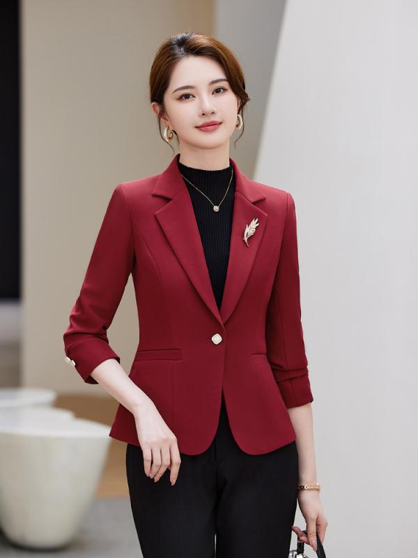 セットアップ レディース スーツ テーラードジャケット ロングパンツ 上下セット 2点セット 長袖 春秋冬 事務服 通勤 オフィス フォーマル きれいめ 上品 大人 おしゃれ ワインレッド ブラック ホワイト ポリエステル