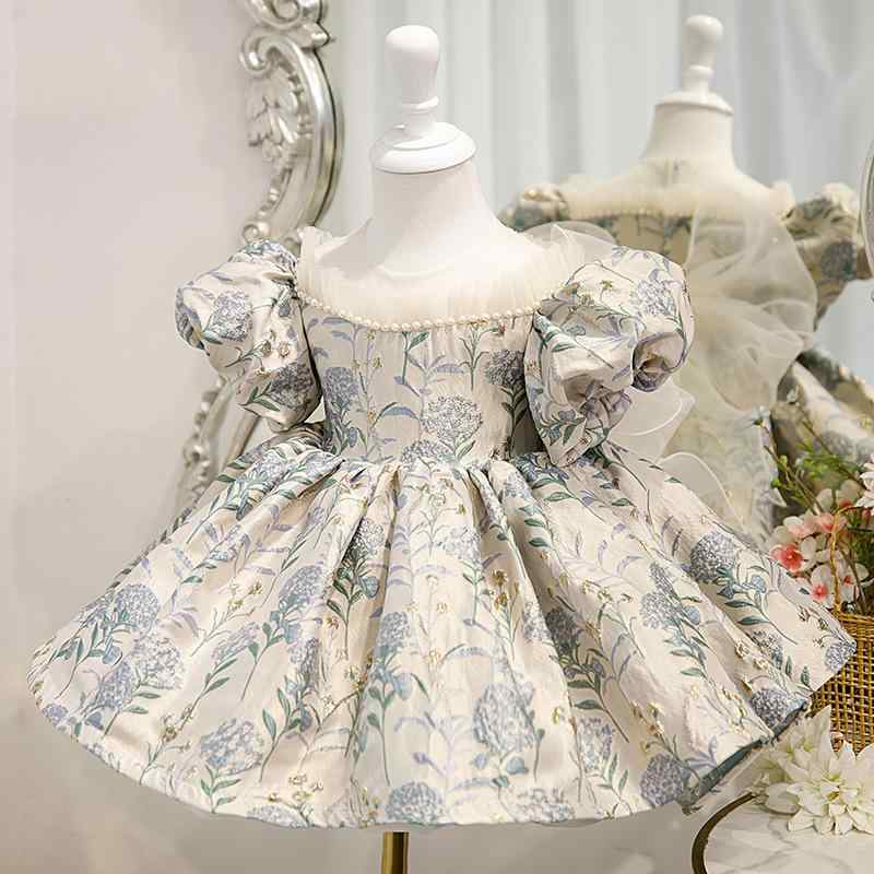 ドレス 女の子 キッズ ワンピース プリンセス フォーマル チュール チュチュ ふんわり 発表会 結婚式 誕生日 オールシーズン 綿混 ポリエステル 高級感 かわいい 裏地あり マルチカラー
