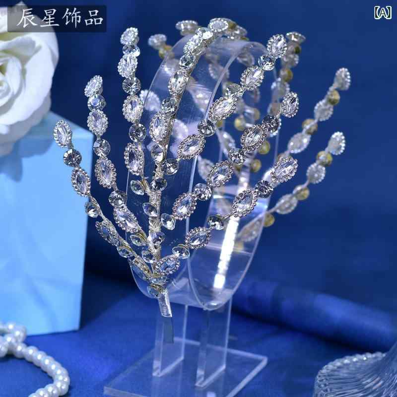 カチューシャ レディース ヘアアクセサリー 髪飾り ウェディング 結婚式 ブライダル 披露宴 パーティー シルバー ジルコニア ラインストーン タッセル 麦の穂 揺れる エレガント 上品 高級感 春夏 ヴィンテージ風