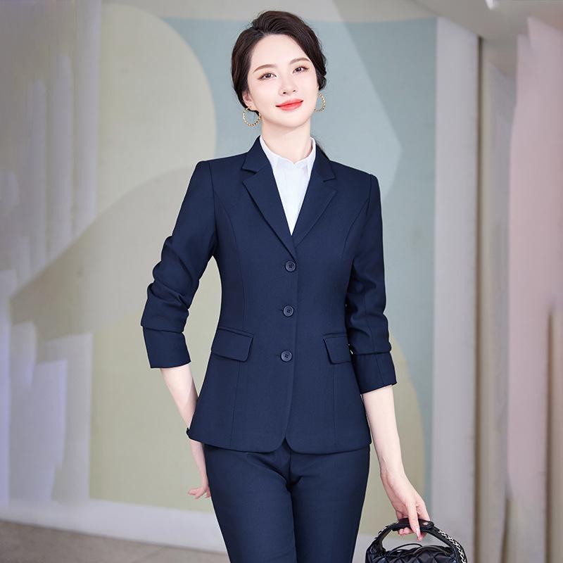 スーツ レディース セットアップ テーラードジャケット パンツ スカート ベスト ビジネス 通勤 リクルート 事務服 春秋 長袖 グレー ブラック ネイビー ポリエステル レーヨン ボタン きれいめ 上品