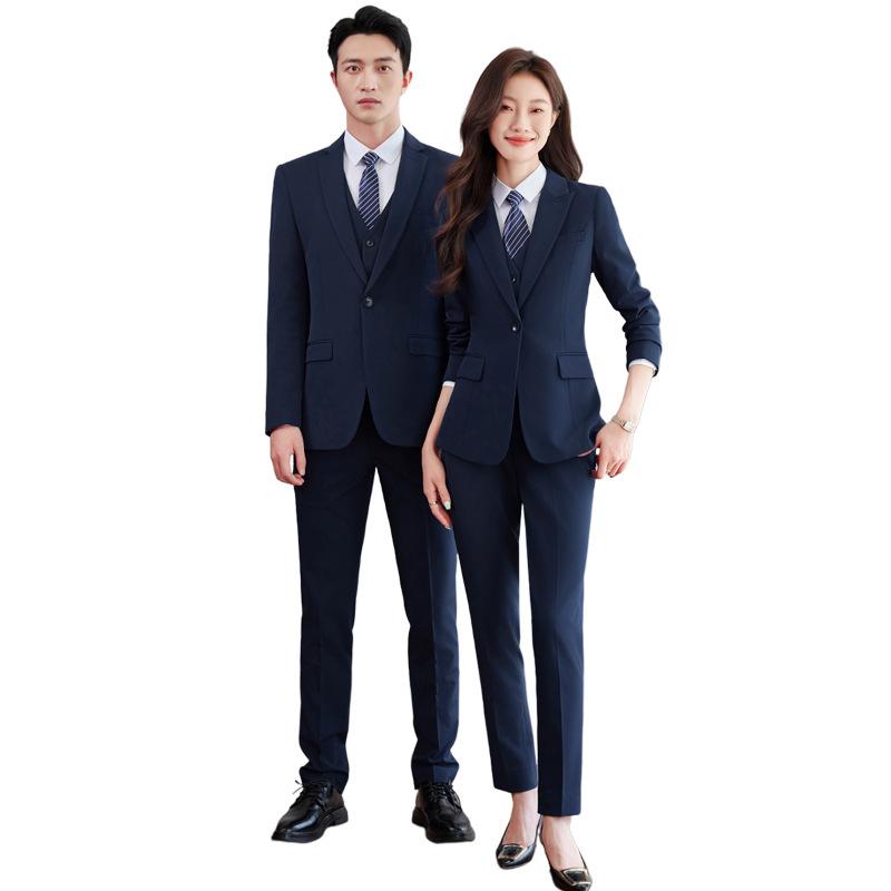 スーツ メンズ レディース セットアップ 上下セット 秋冬 ビジネス 通勤 営業 接客 事務服 制服 仕事着 フォーマル 無地 スリム タイト 細身 ボタン ブラック ネイビー グレー ジャケット パンツ スカート