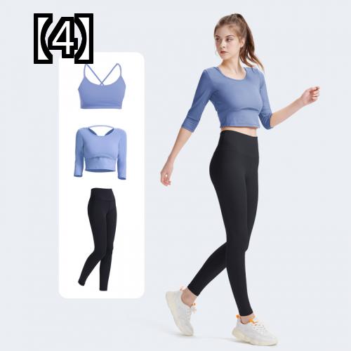 ウェア レディース セット ブラトップ トップス ミドルスリーブ レギンス シンプル おしゃれ カジュアル 無地 秋冬 速乾性 スリムフィット 快適 プロフェッショナル 初心者 ヨガ ジム フィットネス ランニング スポーツ ファッション Kuechen Ly ウェア レディース セット ブラトップ トップス ミドルスリーブ レギンス シンプル おしゃれ カジュアル 無地 秋冬 速乾性 スリムフィット 快適 プロフェッショナル 初心者 ヨガ ジム フィットネス ランニング スポーツ ファッション Kuechen Ly