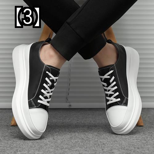 スリッポン メンズ 靴 シューズ ホワイト レザー 厚底 カジュアル フォーマル おしゃれ スニーカー 厚いソール Bullpadel Cl