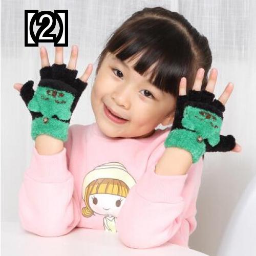 お見舞い 手袋 指なし キッズ 冬 子供用 かわいい 動物 もこもこ ミトン ハーフ フィンガー フリップ カバー 男の子 女の子 幼児 小学生 登園 外遊び 通学 あたたかい 防寒 Fundofigueira Org Br