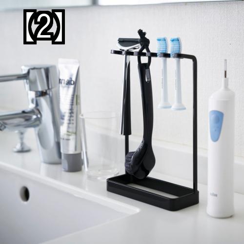 楽天 歯ブラシスタンド かわいい 家族用 ホルダー 壁掛け 歯ブラシ 収納 トゥースブラシホルダー 洗面所 シンプル モノクロ Newschoolhistories Org