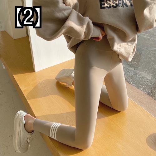ヨガパンツ レギンス女性 夏 ハイウエスト タイト 細い脚 圧力 韓国 Salon Raquet De