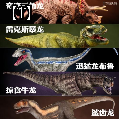 恐竜 おもちゃ 人形 子供用 知育玩具 動物 プレゼント ティラノサウルス トリケラトプス 少年 100 の保証