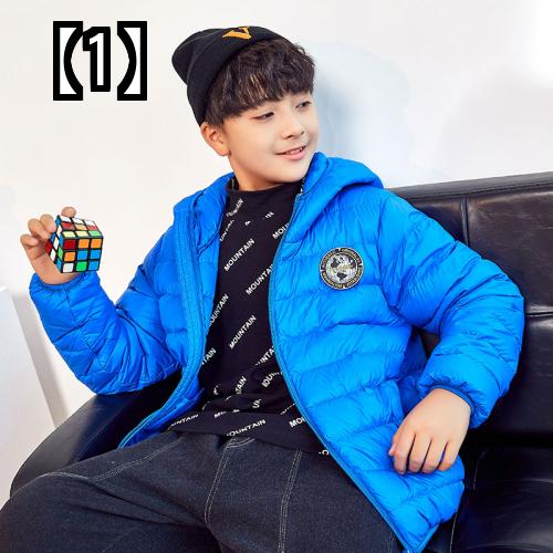 アウター キッズ 軽い ダウン ジャケット かっこいい 子供服 フード 男の子 小学生 中学生 通学 外遊び 羽織 上着 コート 冬 Fitzfishponds Com