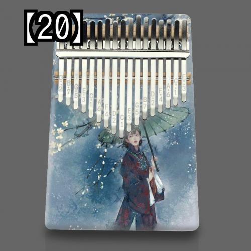 カリンバ 17音 かわいい おしゃれ 楽器 初心者 ギフト 親指ピアノ