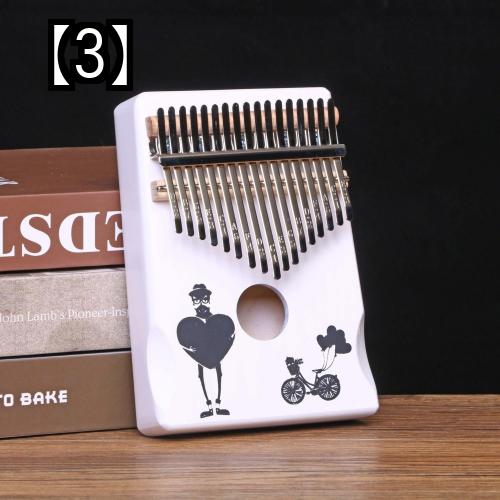 カリンバ 17キー 親指ピアノ 楽器 おしゃれ 初心者 かわいい ギフト