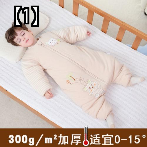 寝袋 冬用 赤ちゃん スリーパー 子供用 クマ かわいい キック防止 綿 新生児 厚め 秋 3r Mozambique Com