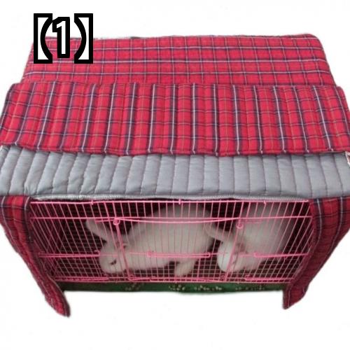 ケージカバー 犬 猫 ウサギ ペット用品 防寒 防雨 暖かい 花柄 カジュアル チェック柄 赤 緑 最大62 オフ